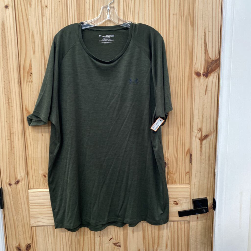 MENS UNDER ARMOUR DK OLIVE GREEN 3XL