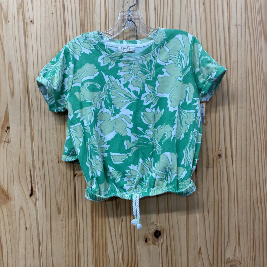 GIRLS JESSICA SIMPSON 2PC SET GREEN 6