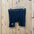 MENS XL UNDER ARMOUR COMPRESSION SHORTS BLK/WHITE NWOT