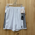 GIRLS ADIDAS WHITE SHORTS 14 NWT