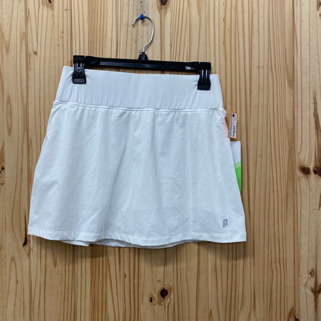 PRINCE WOMENS TENNIS/GOLF SKORT WHITE S