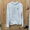 ADIDAS MENS S WHITE HOODIE