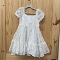 GIRLS JOIE WHITE DRESS 6