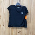 GIRLS NEW BALANCE 2PC SET BLK/WHITE M 5/6