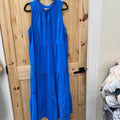 WOMENS BODEN CYAN DRESS 14R