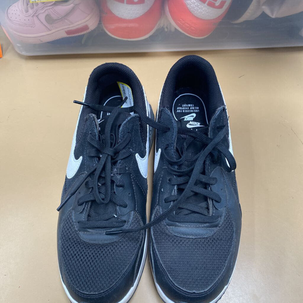 NIKE AIR SHOES BLK/WHITE/GREY 8