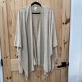 WOIMENS CALVIN KLEIN BEIGE/GOLD CASUAL SHAW