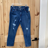 WOMENS LEVIS DENIM DIST. JEANS 31
