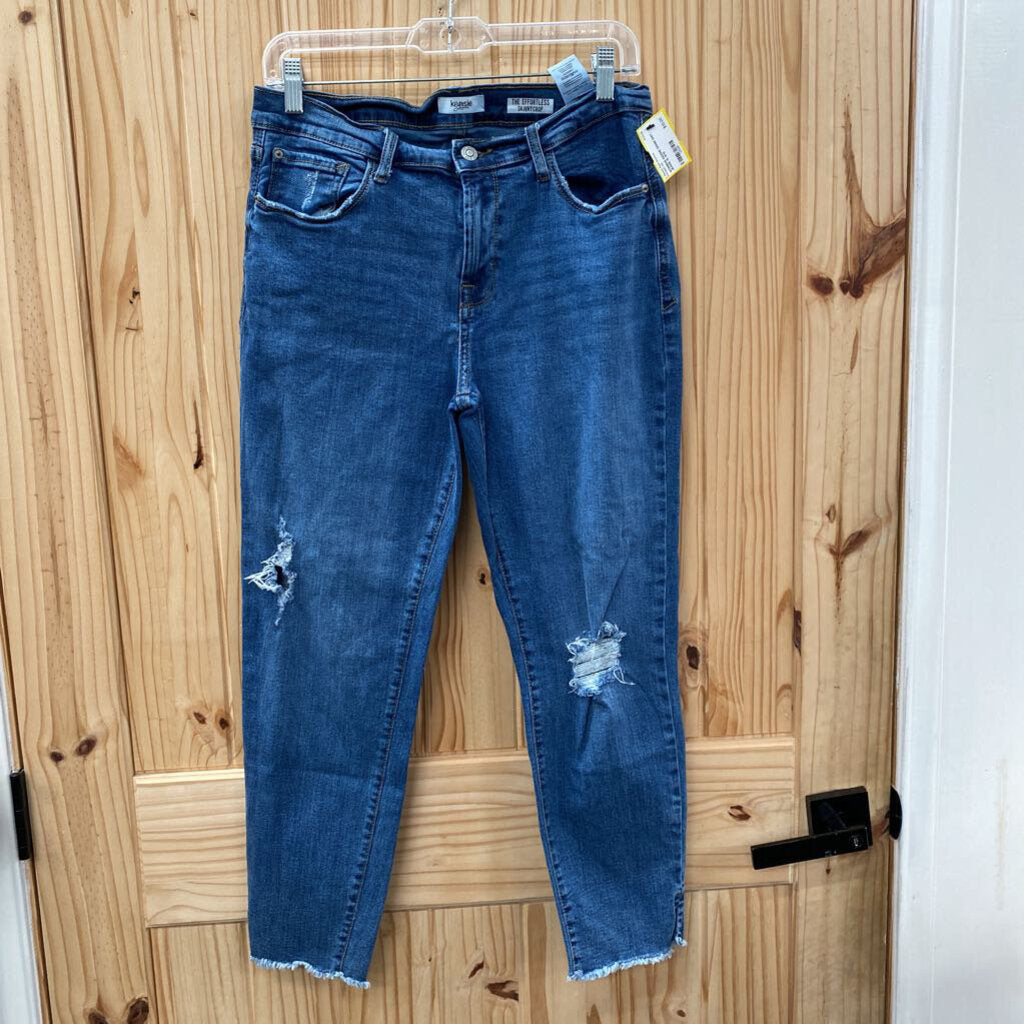 WOMENS KENSIE DENIM DIST. JEANS 10