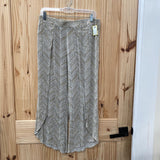 WOMENS CATO CASUAL CAPRIS BEIGE M
