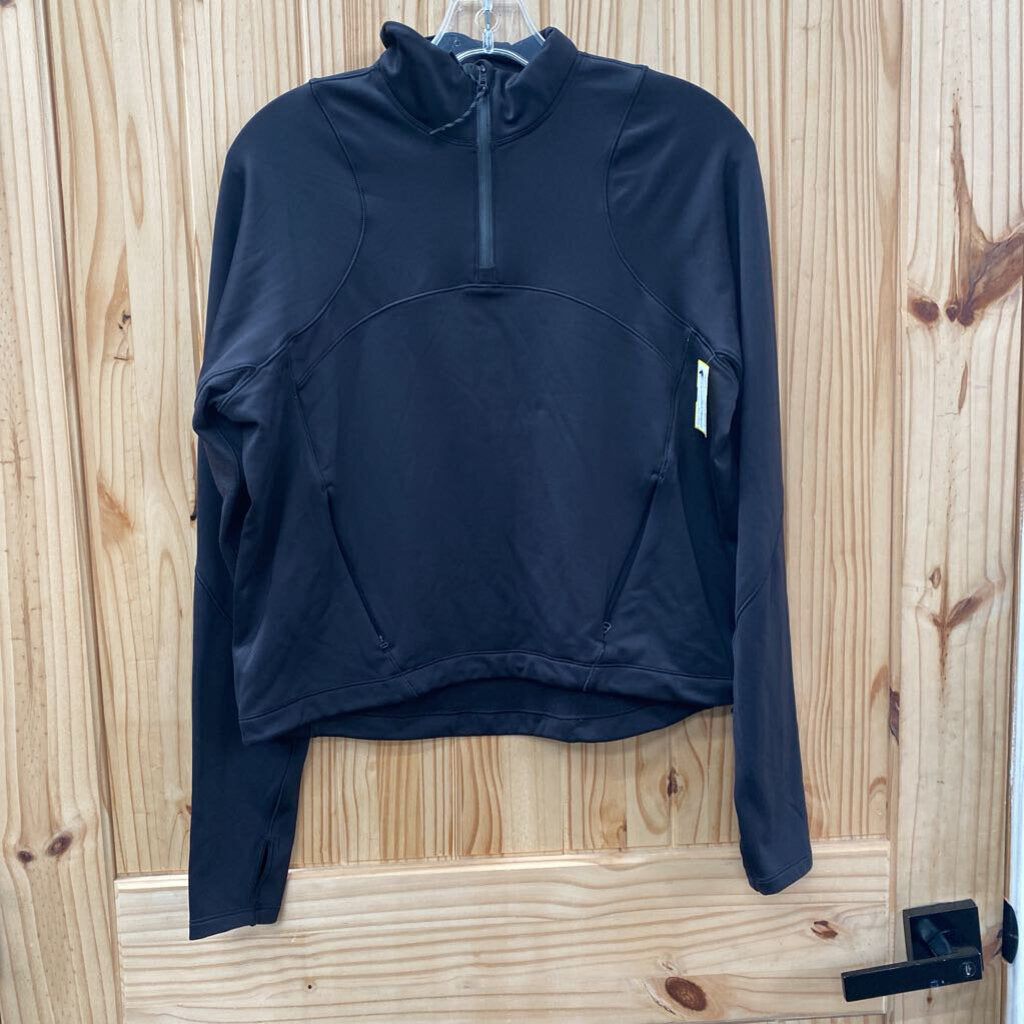 WOMENS LULULEMON BLK PULLOVER 6