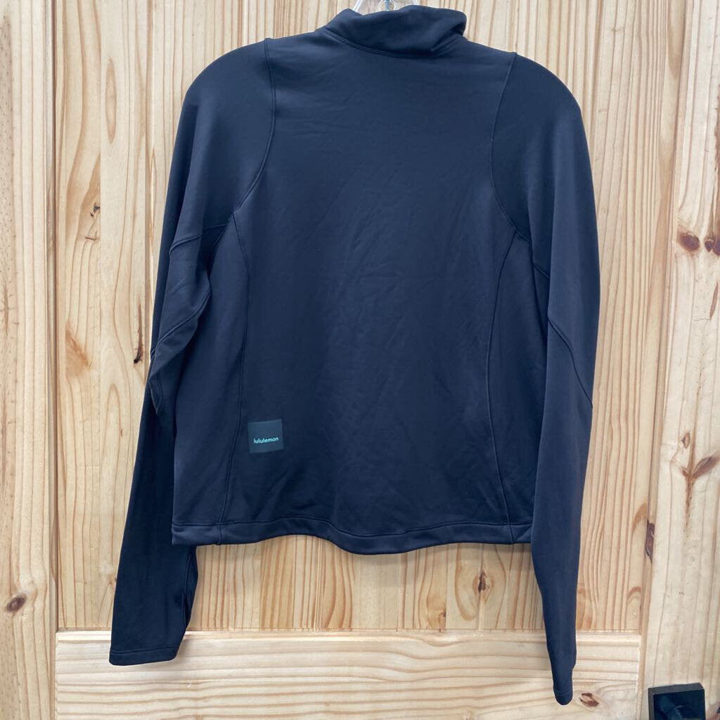 WOMENS LULULEMON BLK PULLOVER 6