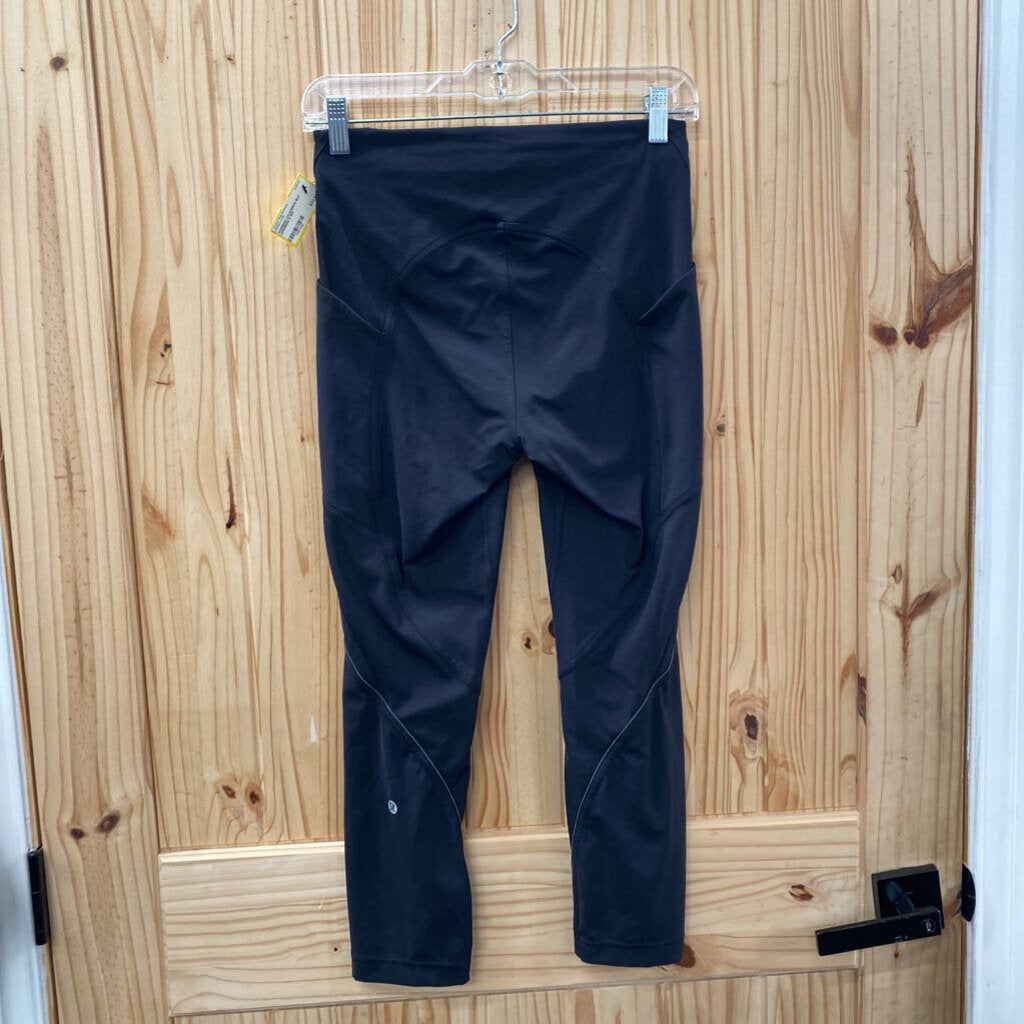 WOMENS LULULEMON BLK LEGGINGS 6
