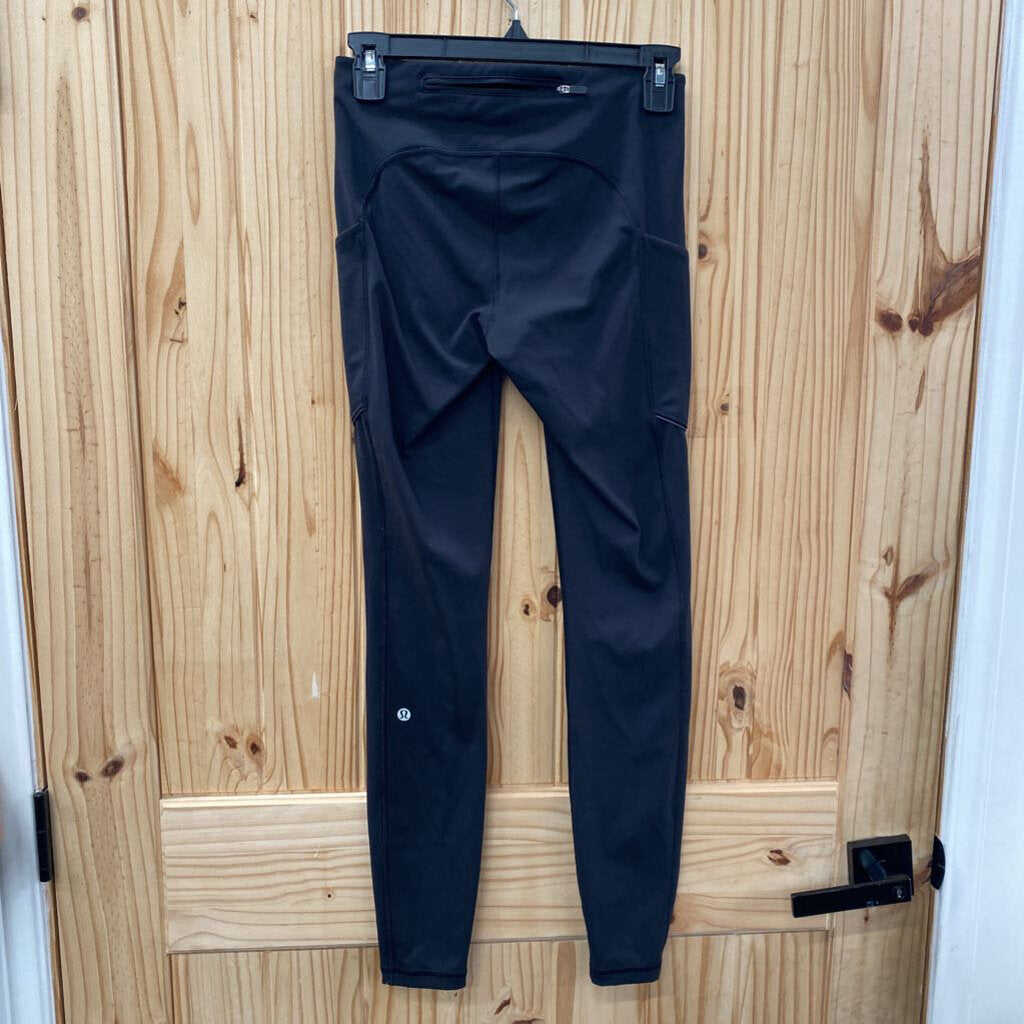WOMENS LULULEMON BLK LEGGINGS 4