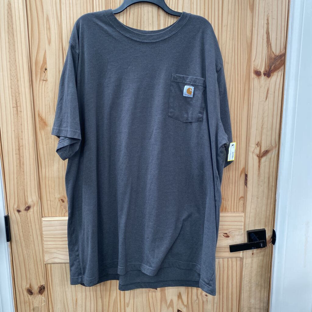 MENS CARHARTT GREY SHIRT 3XL TALL