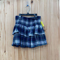 GIRLS ART CLASS BLUE/WHITE/GREEN PLAID SKIRT M 8