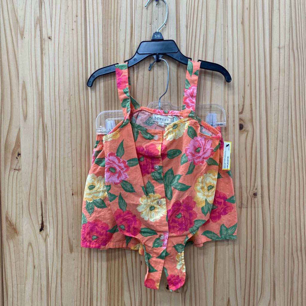 GIRLS BTWEEN 2PC SET ORANGE/PINK/GREEN/YELLOW 6