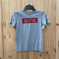 BOYS NIKE ELITE SHIRT GREY/RED M 10