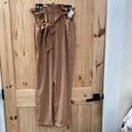 WOMENS EE:SOME DK TAUPE CASUAL PANTS S