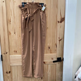WOMENS EE:SOME DK TAUPE CASUAL PANTS S