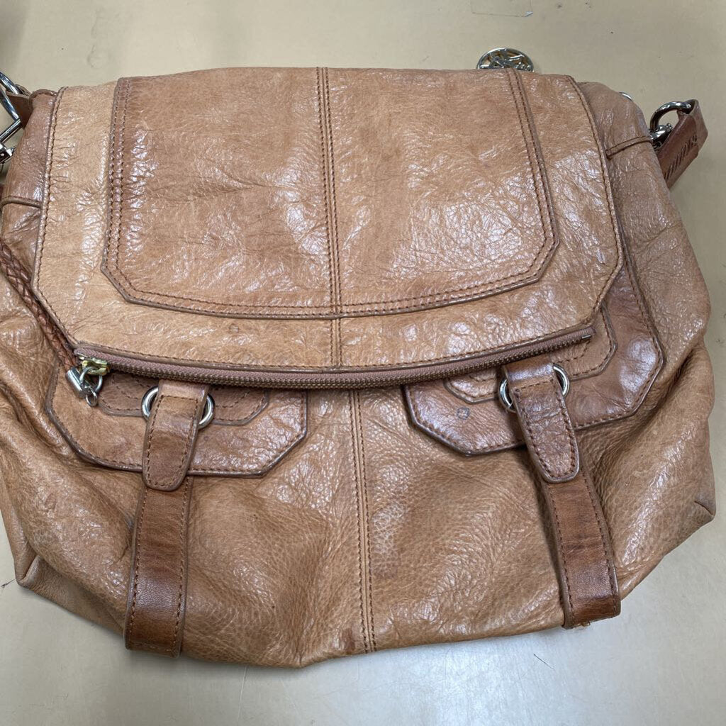 SAKS PURSE CHESTNUT
