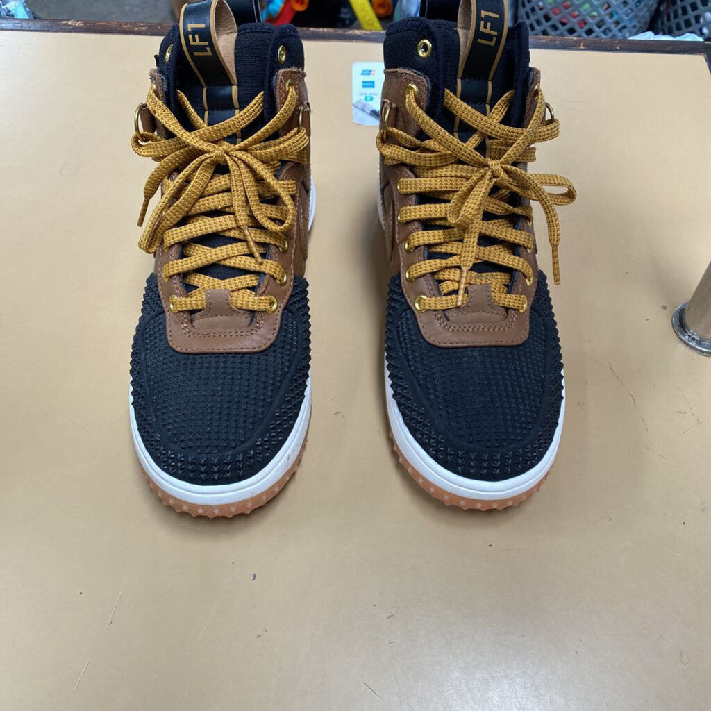 MENS NIKE BOOTS BROWN/BLK 8.5