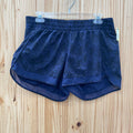 WOMENS ATHLETA NAVY BLUE/BLK SHORTS M