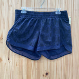 WOMENS ATHLETA NAVY BLUE/BLK SHORTS M