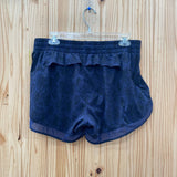 WOMENS ATHLETA NAVY BLUE/BLK SHORTS M