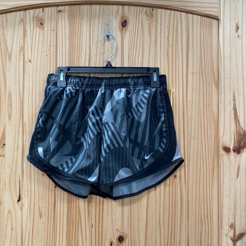 WOMENS NIKE SHORTS BLK/GREY M