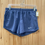 WOMENS NIKE SHORTS LT BLUE S