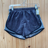 WOMENS NIKE SHORTS GREY/BLK S