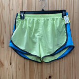 WOMENS NIKE SHORTS LIME GREEN/CYAN/CHARCOAL M