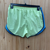 WOMENS NIKE SHORTS LIME GREEN/CYAN/CHARCOAL M