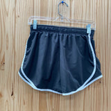 WOMENS NIKE SHORTS CHARCOAL GREY/WHITE S