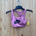 WOMENS NIKE SPORTS BRA PINK/BLK S