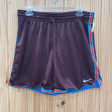 MENS NIKE SHORTS DK WINE/CYAN/RED S