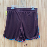 MENS NIKE SHORTS DK WINE/CYAN/RED S