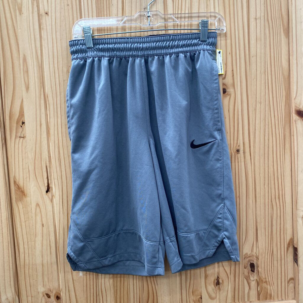 MENS NIKE SHORTS GREY/BLK S