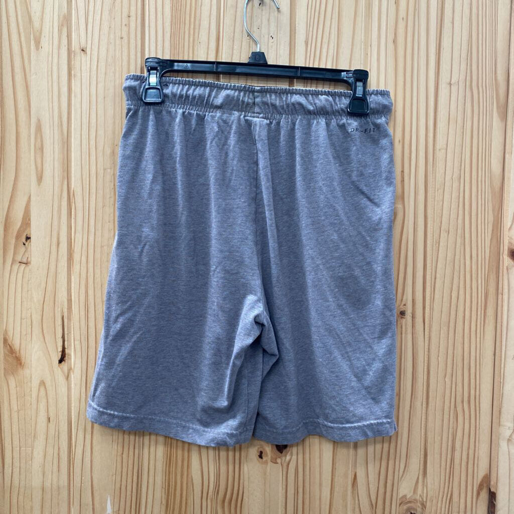 MENS NIKE SHORTS GREY/BLK S