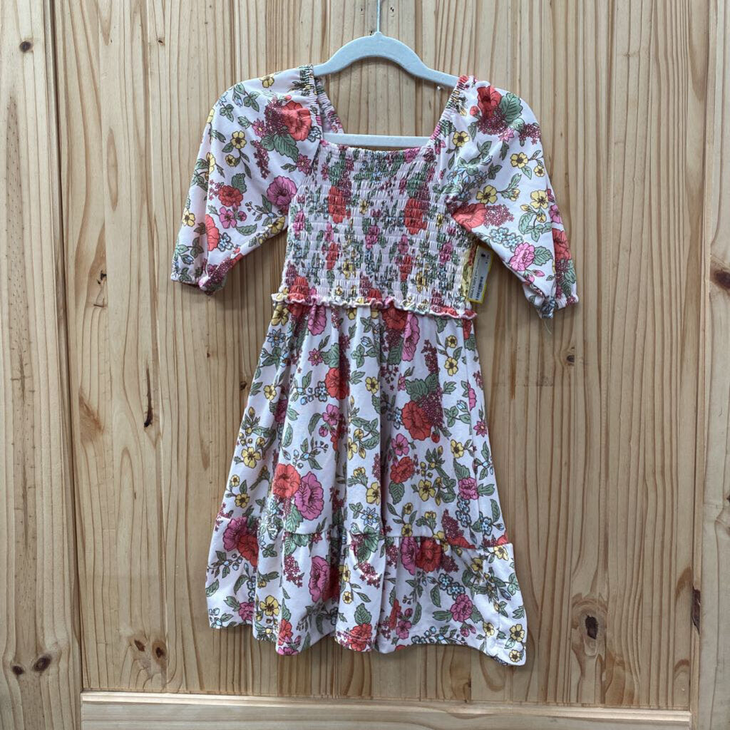 GIRLS BTWEEN PINK FLORAL DRESS 6