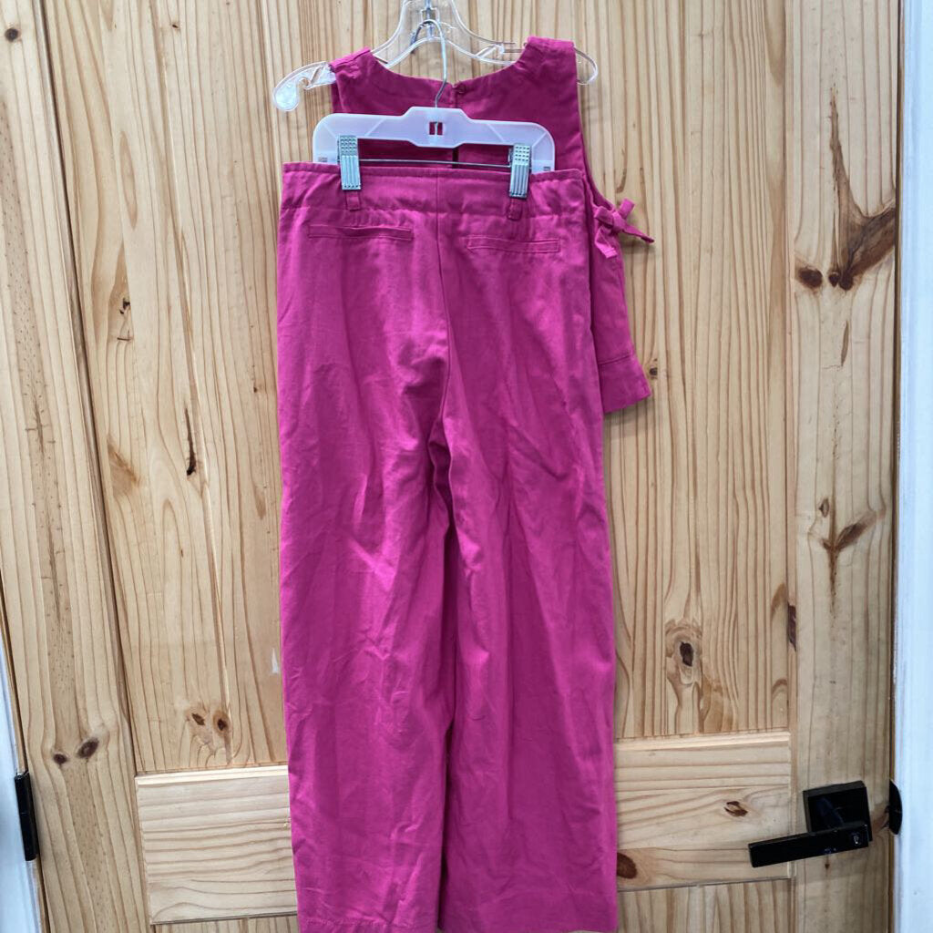 GIRLS PAISLEY LANE 2PC SET DK PINK 7
