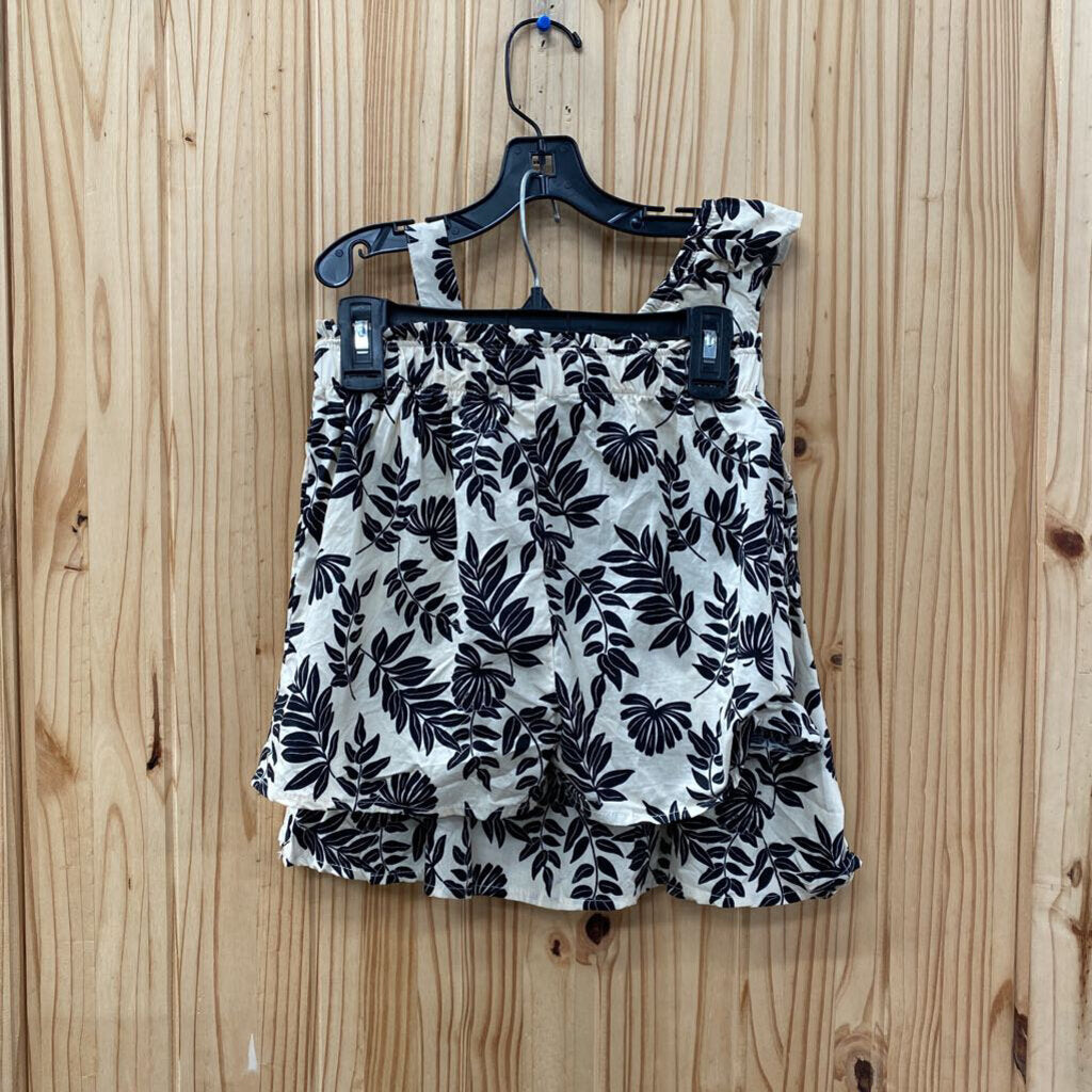 GIRLS RACHEL ZOE 2PC SET TAN/BLK 7/8
