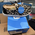 WOMENS HEY DUDES LEOPARD 6 WIDE NWT