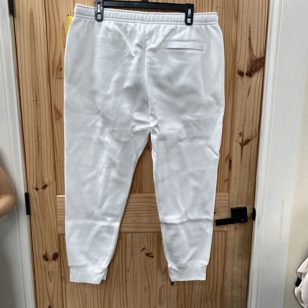 MENS NIKE SWEATPANTS WHITE/BLK 3XL NWT