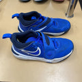 BOYS NIKE SHOES ROYAL BLUE/WHITE 1Y