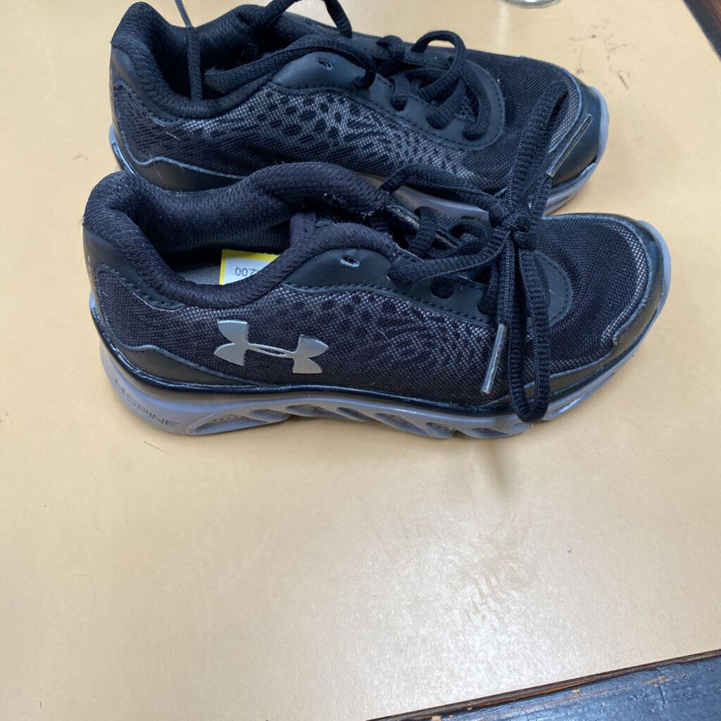 UNDER ARMOUR SHOES BLK/CHARCOAL 11