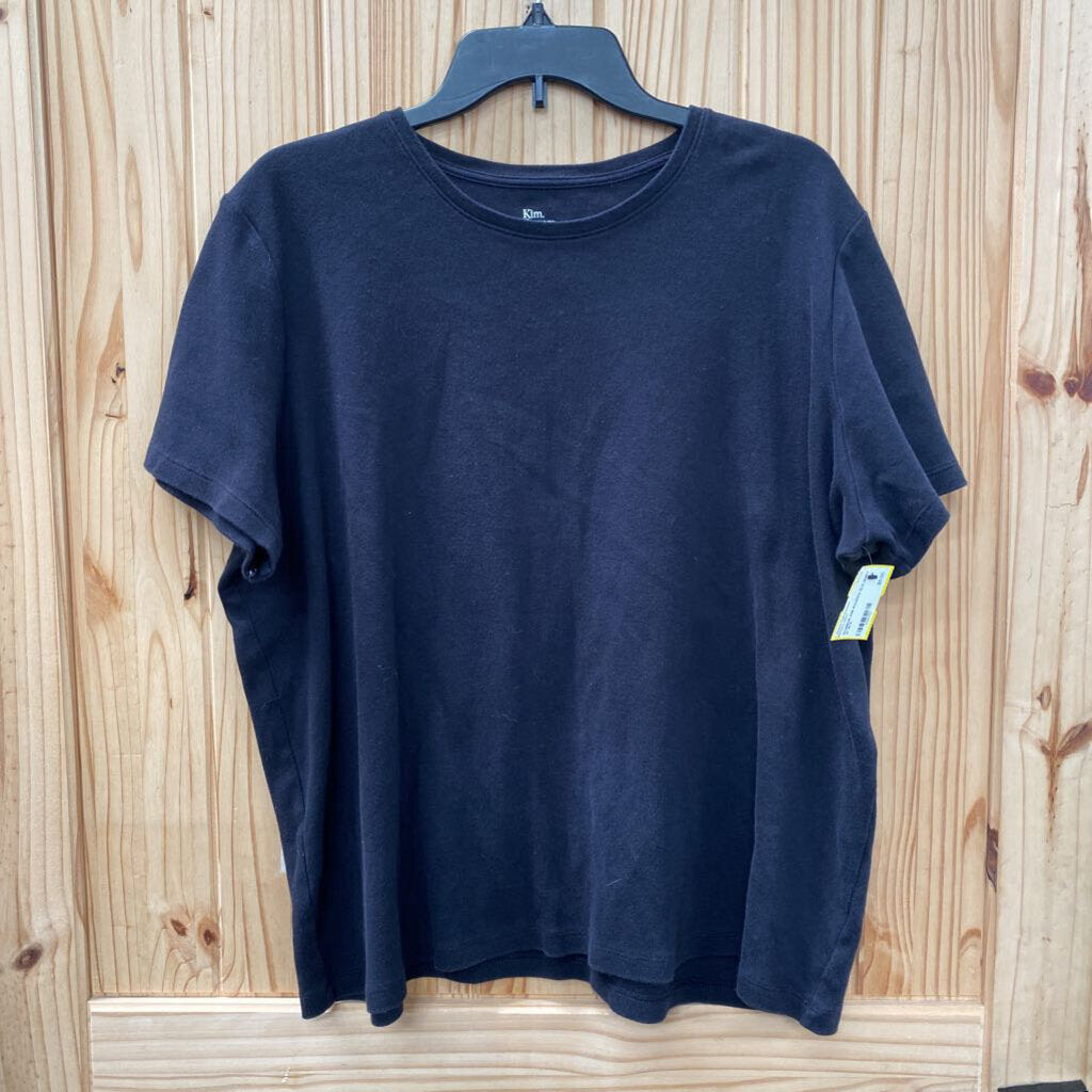WOMENS KIM ROGERS BLK SHIRT 1X