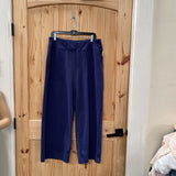 WOMENS G4FREE NAVY BLUE CASUAL PANTS 20/22