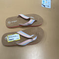 GIRLS CAT & JACK MULTI COLOR STRIPE FLIP FLOPS S 13/1